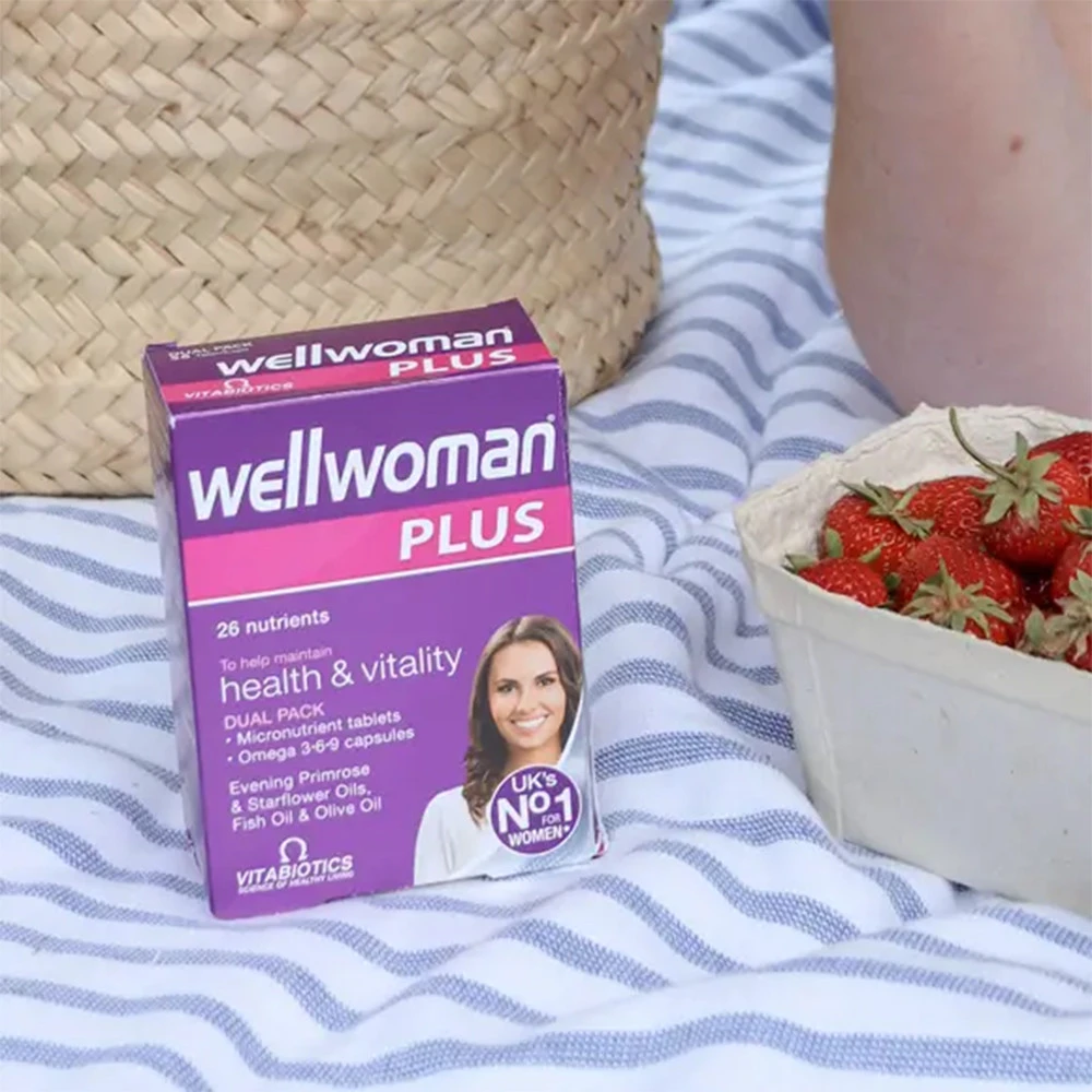 Vitabiotics Wellwoman Plus Oméga 3-6-9 (56 comprimés) – Image 3
