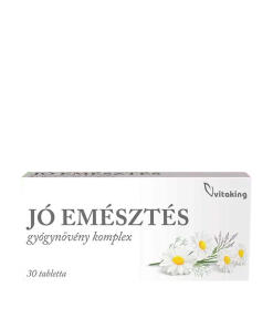 Vitaking - Vitaking Jó Emésztés - Herbal Complex For Digestive Support (30 Tablets)