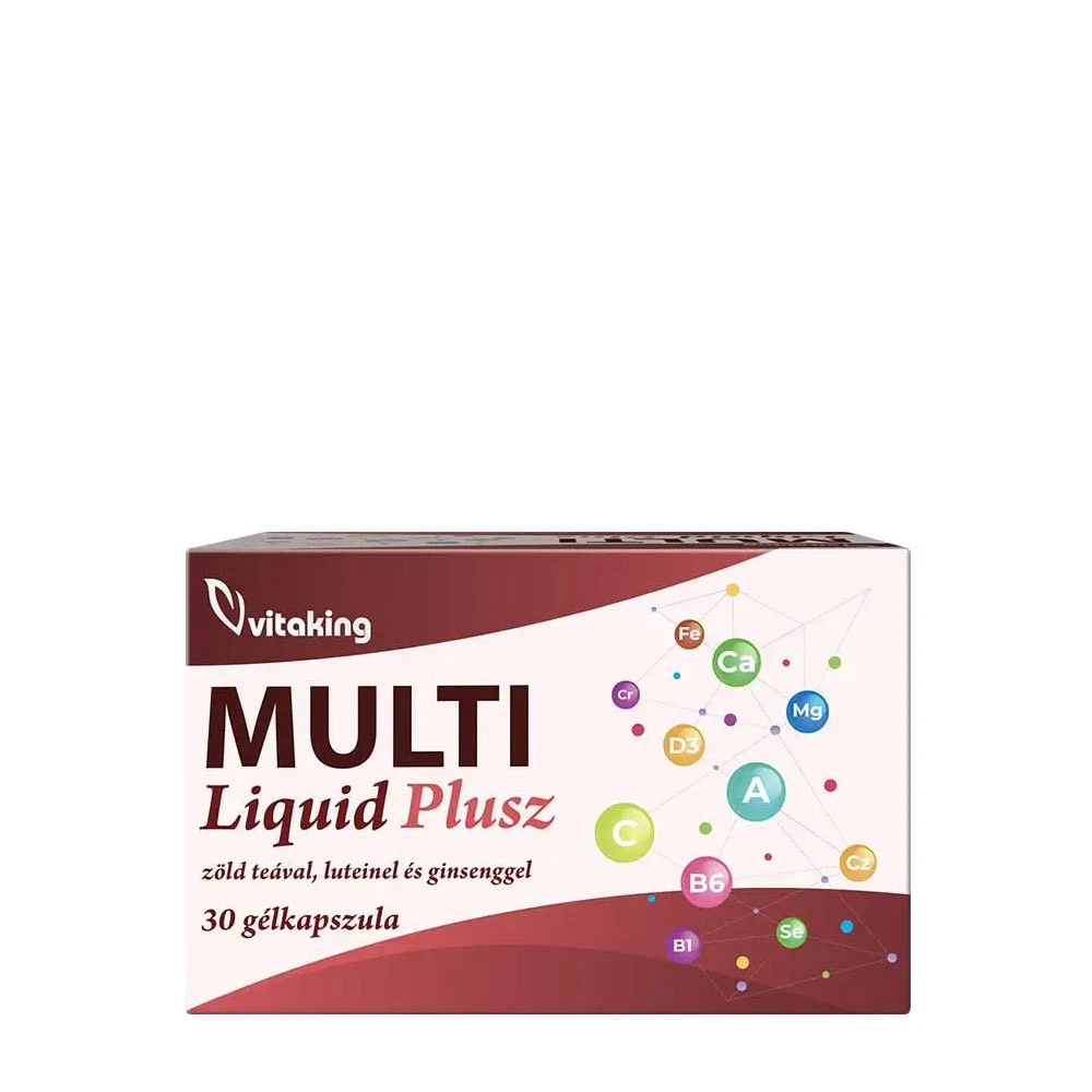 Vitaking - Vitaking Multi Liquid Plusz Multivitamin (30 Softgels)