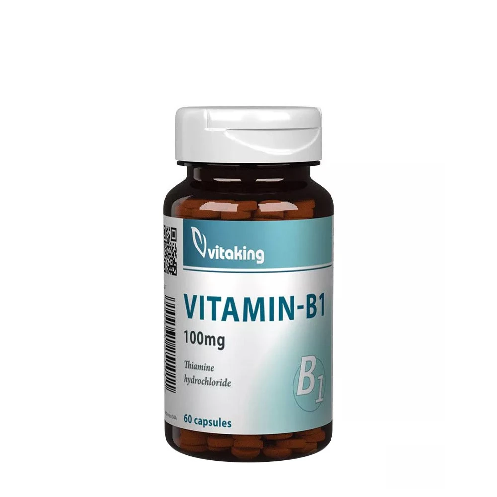 Vitaking - Vitaking Vitamin-B1 100 mg (60 Capsules)