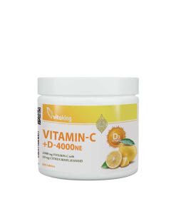 Vitaking - Vitaking Vitamin C-1000 + D-4000 (200 Tablets)