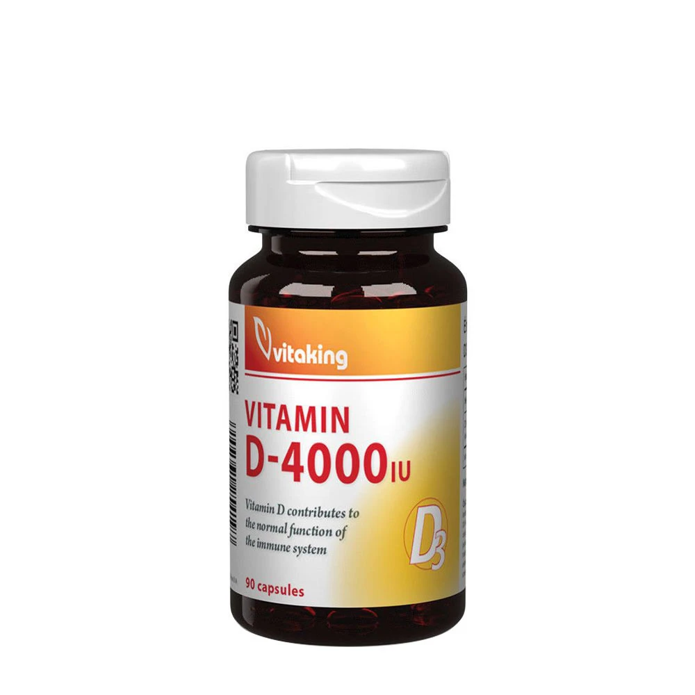 Vitaking - Vitaking Vitamin D-4000 (90 Capsules)