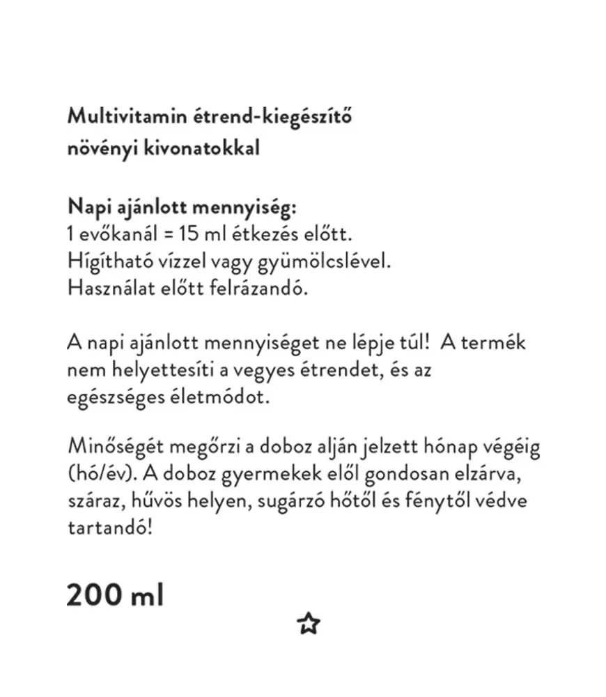 Sirop multivitaminé Vitemix de Vitaking (200 ml) – Image 6