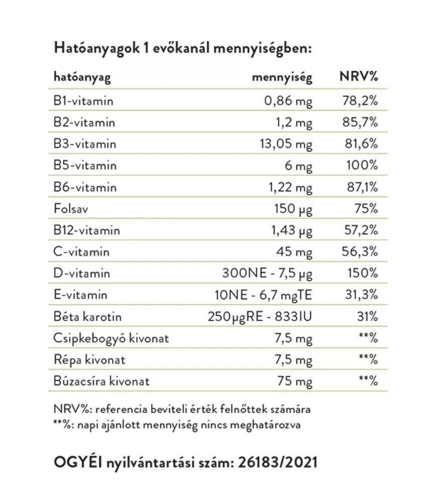 Sirop multivitaminé Vitemix de Vitaking (200 ml) – Image 7