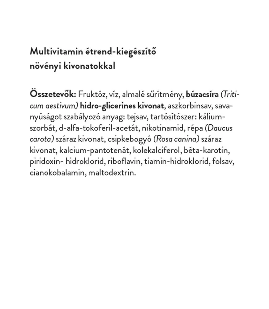 Sirop multivitaminé Vitemix de Vitaking (200 ml) – Image 8