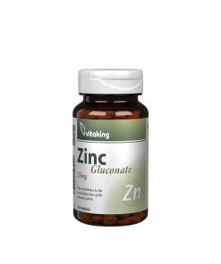 Vitaking - Vitaking Zinc Gluconate 25 mg (90 Tablets)