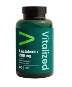 Vitalized - VITALIZED Lactoferrin+ 200 mg (60 caps)