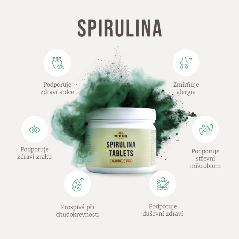 Vitalvibe - REMISE : Spiruline Bio, Comprimés DLC 30/11/25 – Image 3