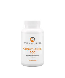 Vitaworld - Vitaworld Calcium Citrate 500  (120 Capsules)