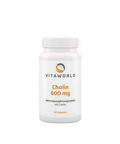 Vitaworld - Vitaworld Choline 600 mg (60 Capsules)