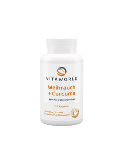 Vitaworld - Vitaworld Frankincense + Curcuma (120 Capsules)