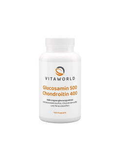 Vitaworld - Vitaworld Glucosamine 500 + Chondroitin 400 (100 Capsules)