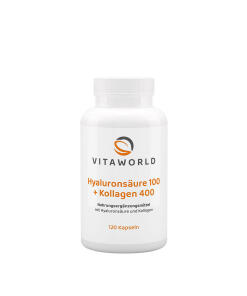 Vitaworld - Vitaworld Hyaluronic Acid 100 + Collagen 400 (120 Capsules)