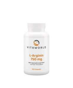 Vitaworld - Vitaworld L-arginine 750 mg (100 Capsules)