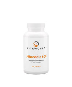 Vitaworld - Vitaworld L-threonine 500 (120 Capsules)