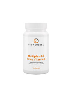 Vitaworld - Vitaworld Multiplex A-Z Without Vitamin K (120 Capsules)