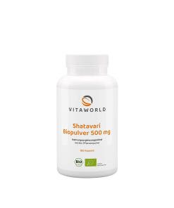 Vitaworld - Vitaworld Shatavari 500 mg Organic (180 Capsules)