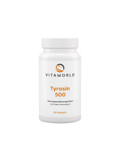 Vitaworld - Vitaworld Tyrosine 500 mg (60 Capsules)