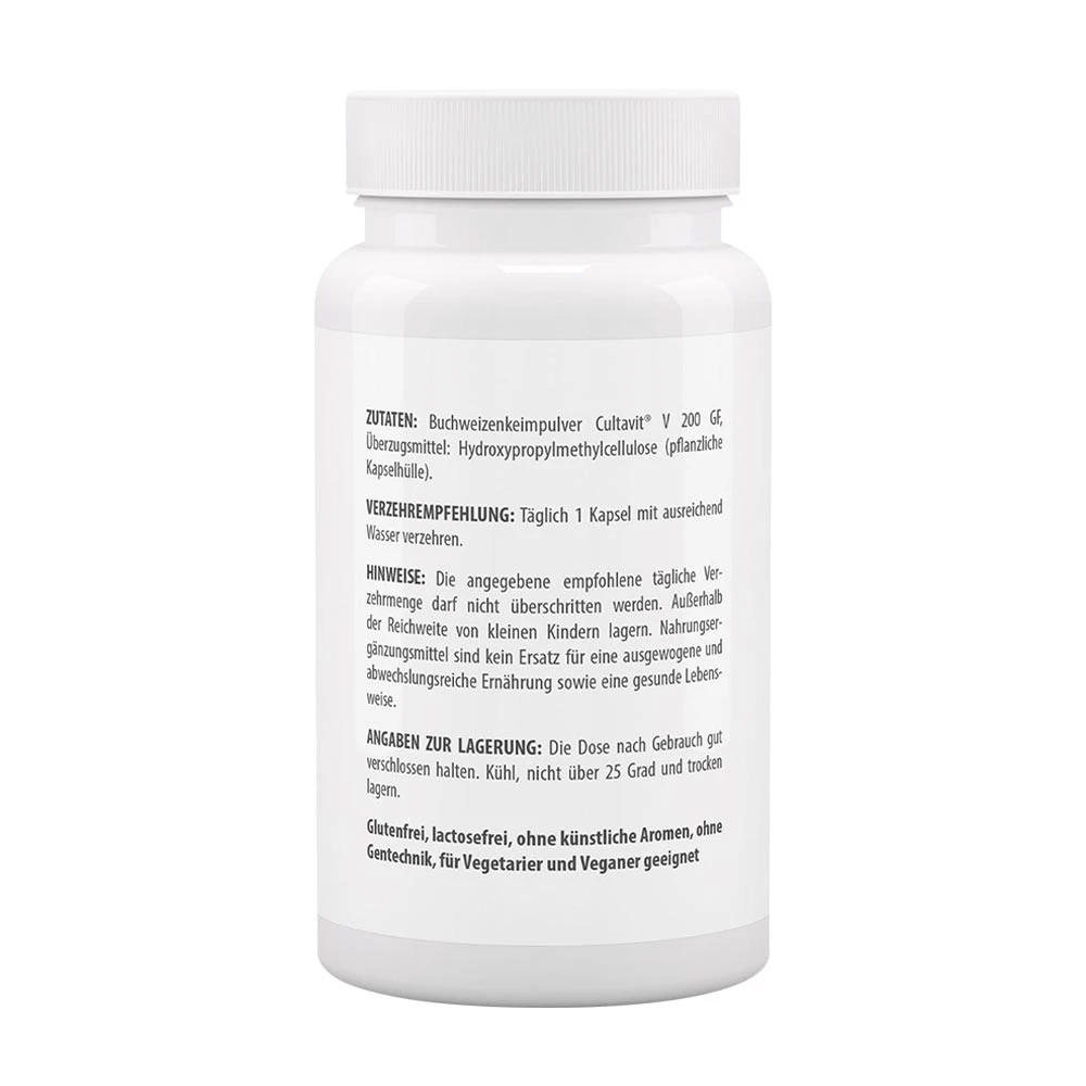 Complexe de vitamine B à la Sarrasin de Vitaworld (60 capsules) – Image 3