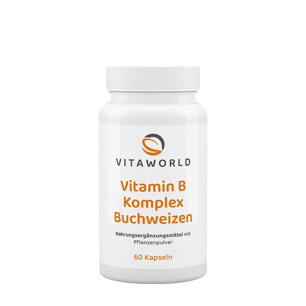 Vitaworld - Vitaworld Vitamin B Complex Buckwheat (60 Capsules)