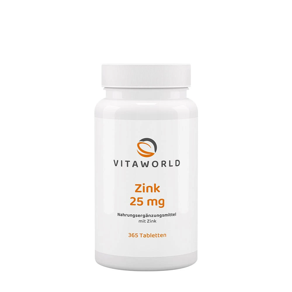 Vitaworld - Vitaworld Zinc 25 mg (365 tablets)