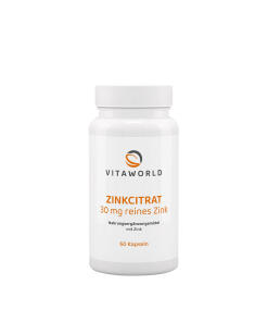 Vitaworld - Vitaworld Zinc Citrate 30 mg (60 Capsules)