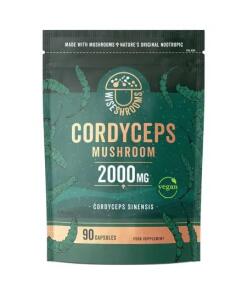 Wiseshrooms - WISESHROOMS Cordyceps 2000 mg (90 caps)