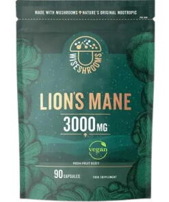 Wiseshrooms - WISESHROOMS Lion's Mane (90 caps)