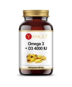 Yango - YANGO Omega 3+D3 4000IU (60 caps)