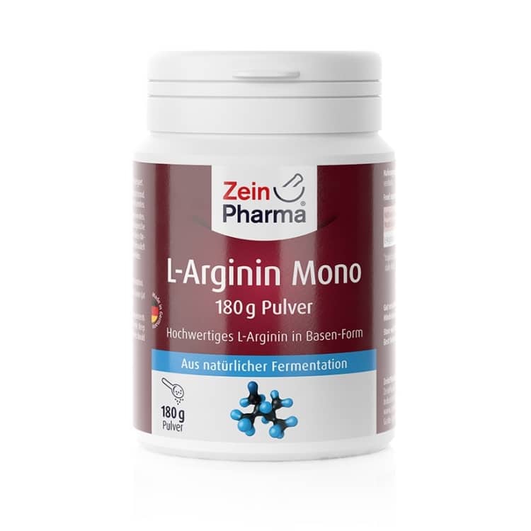 Zein Pharma - L-Arginin Monopulver - 180g