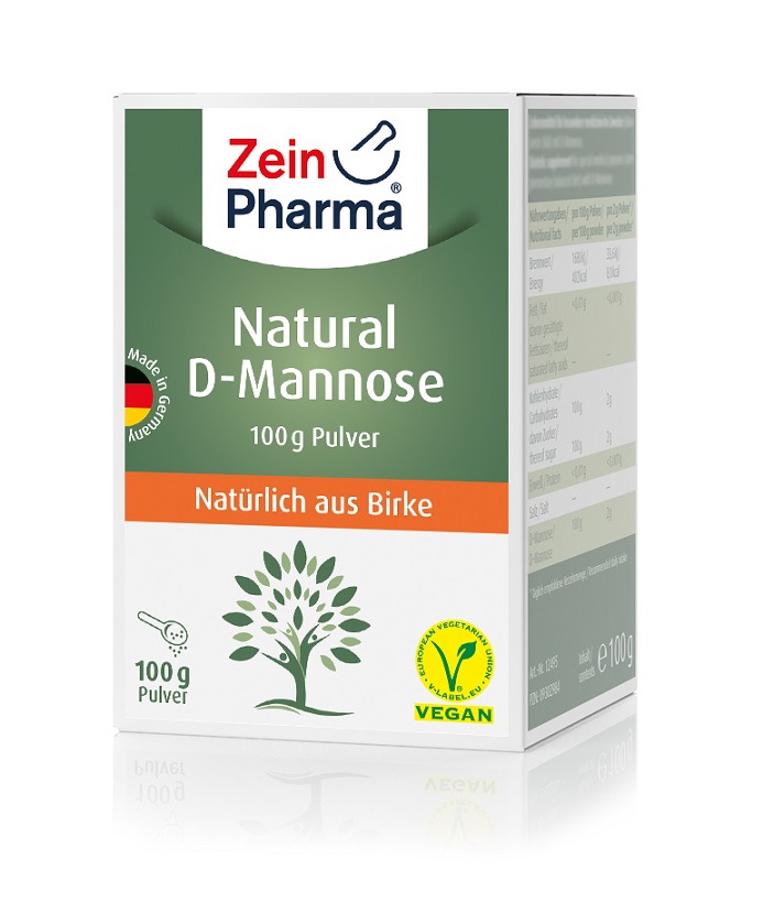 Zein Pharma - Natural D-Mannose Powder - 100g