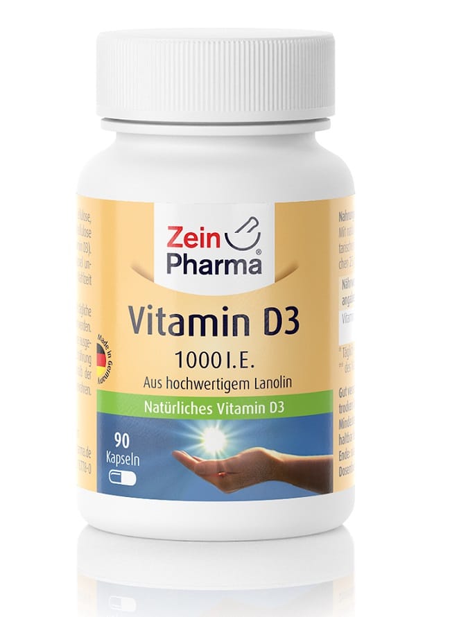 Vitamine D3 1000 UI – 90 Capsules | Contribue à une Fonction Normale du Système Immunitaire – Image 3
