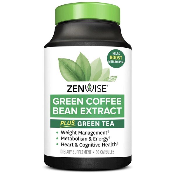 Zenwise - Green Coffee Bean Extract - 60 caps