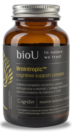 bioU - BIOU Braintropic - cognitive support complex (60 caps)