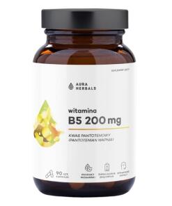 Aura Herbals - AURA HERBALS Vitamin B5 200 mg
