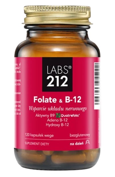 Labs212 - LABS212 Folate & B-12 (120 caps)