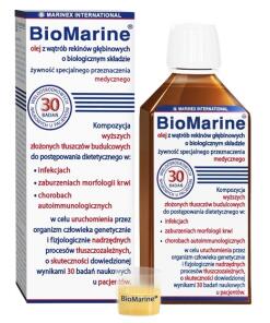 Marinex - MARINEX BioMarine olej z wątrób rekinów głębinowych o biologicznym składzie (100 ml)