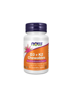 NOW - NOW D-3 + K-2 (MK-7) (90 Chewables)