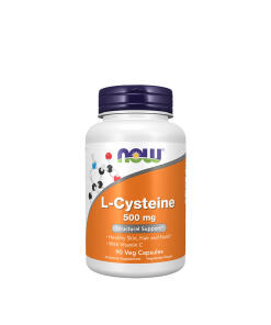 NOW - NOW L-Cysteine 500 mg  (90 Veg Capsules)