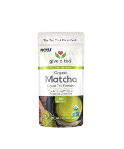 NOW - NOW Organic Matcha Green Tea Powder (3 Oz.)