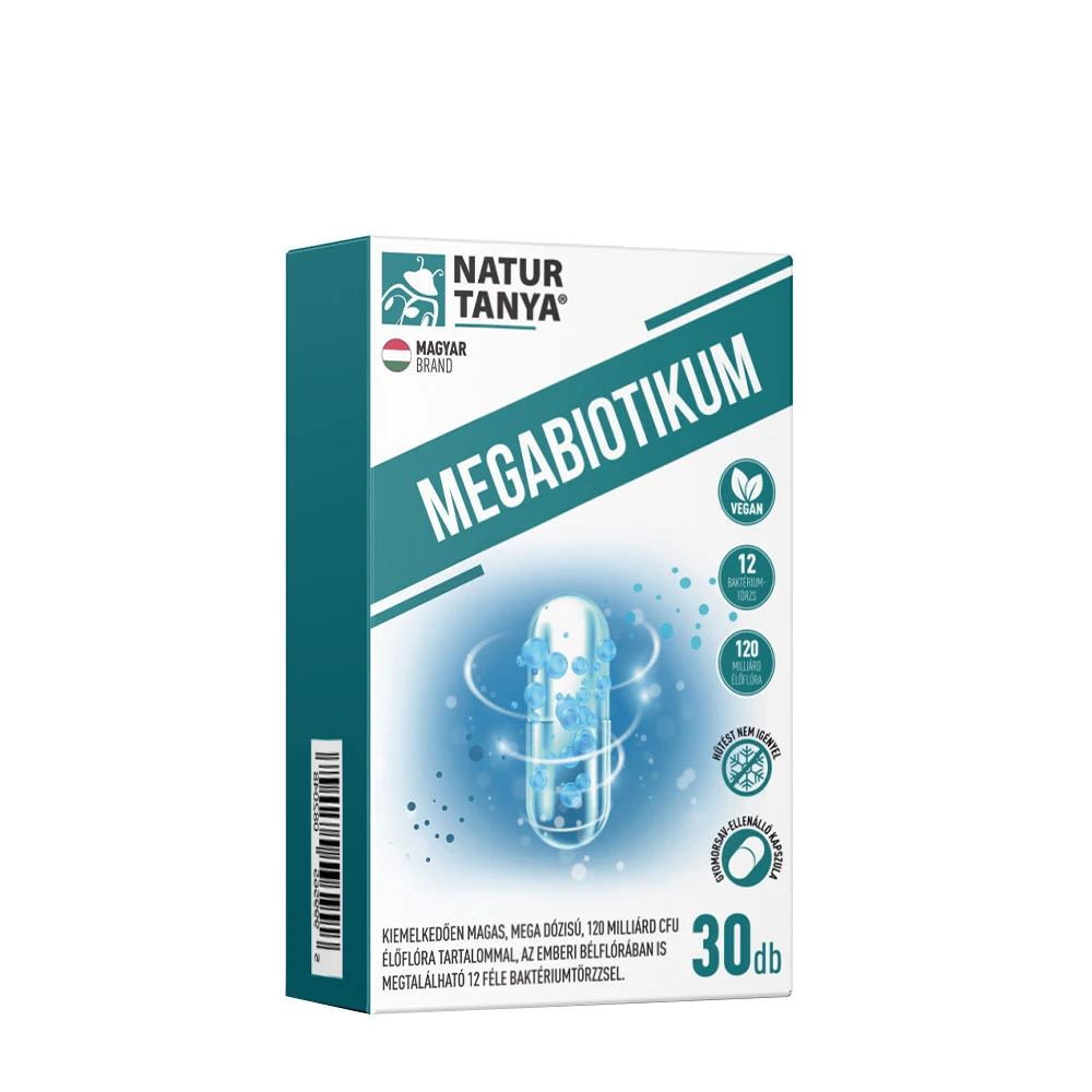 Natur Tanya - Natur Tanya Megabiotic - 12 types of bacteria (30 Capsules)