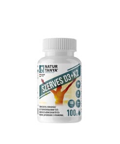 Natur Tanya - Natur Tanya Organic D3 + K2 Vitamin (100 Tablets)