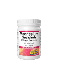 Natural Factors - Natural Factors Magnesium Bisglycinate Pure 200 mg  (290 g)