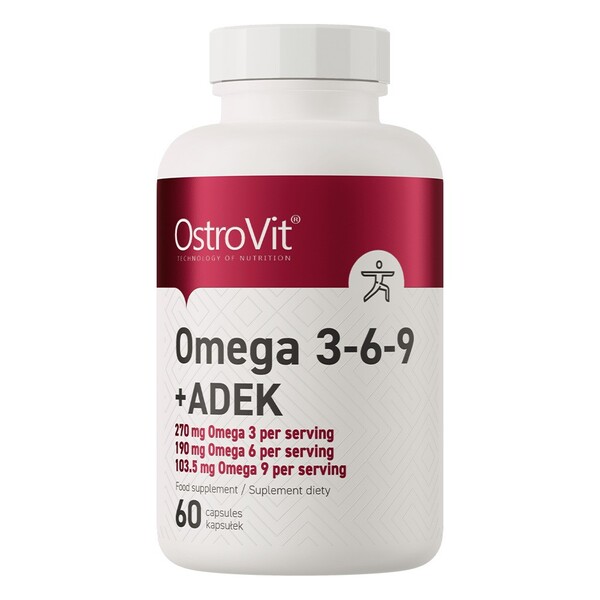 Ostrovit - Omega 3-6-9 + ADEK - 60 caps