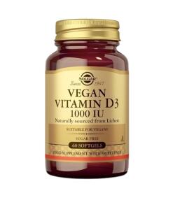 Solgar - SOLGAR Vegan Vitamin D3 (60 Softgels)