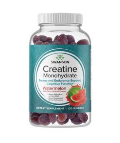 Swanson - SWANSON Creatine Monohydrate Watermelon (120 żelek)