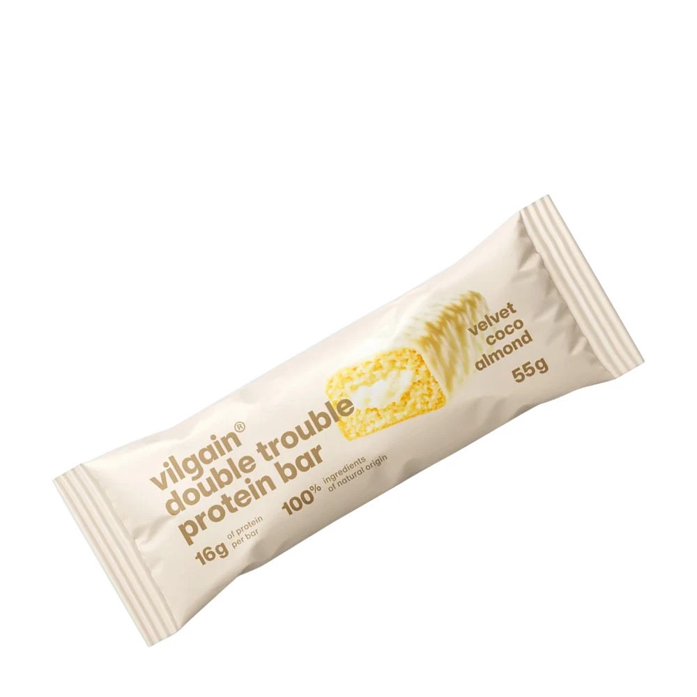 Vilgain - Vilgain Double Trouble Protein Bar Velvet Coco Almond (55 g)