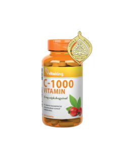 Vitaking - Vitaking C-1000 mg with Rosehip 25mg (100 Tablets)