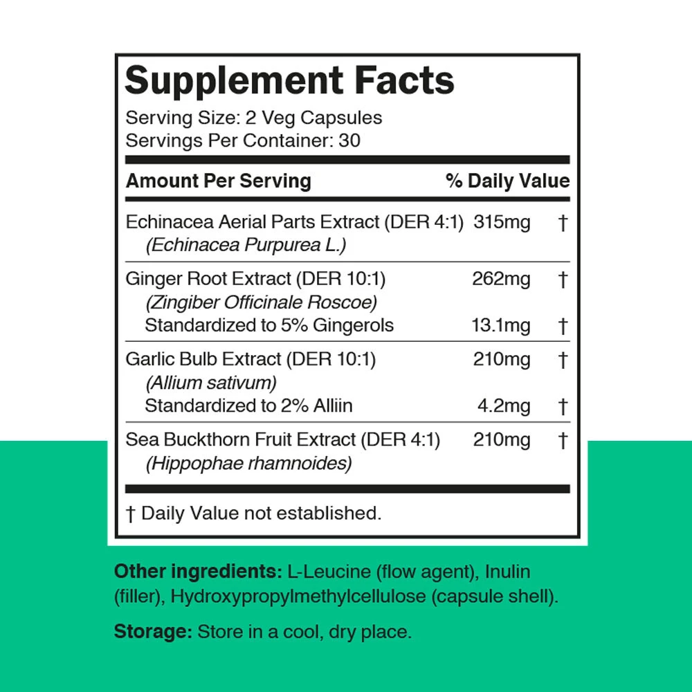 Soutien immunitaire Vitamin360 (60 capsules végétales) – Image 2