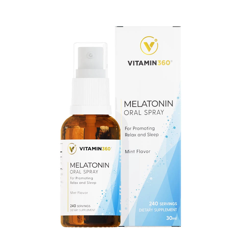 Vitamin360 - Vitamin360 Melatonin Oral Spray 1 mg (30 ml